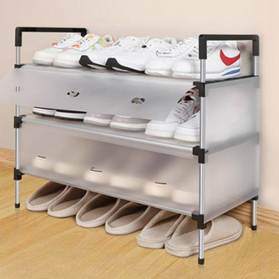 Three-layer Household Simple Assembly Home Shoe Rack Cabinet
