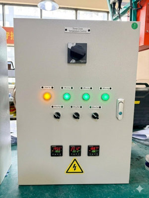 Three-Zone Temperature Control Panel Single Phase