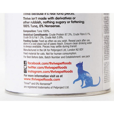 Thrive Cat Treats 100% Tuna 180g - 3