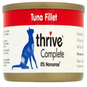 Thrive Complete Adult Tuna Fillet 75g (Pack of 12)