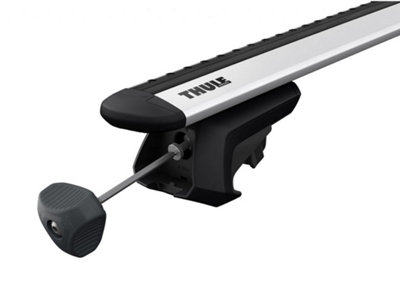 Thule 710410 Foot Pack Feet with Locks for Raised Rails