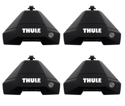 Thule 710500 Foot Pack Feet with Locks for Clamp Fitting