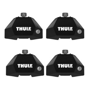 Thule 710700 Foot Pack Feet with Locks for Fix Points or T Profile Rails