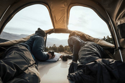 Thule Approach M Car Roof Tent In Dark Slate - 2 To 3-Person