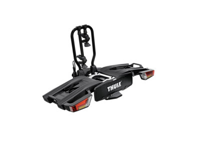 Thule EasyFold 2 Bike Cycle Carrier Rack with Loading Ramp, Tow Bar Mounted