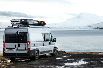 Thule Elite Van XT Rear Carrier Black Suitable for Ducato, Jumper and ...