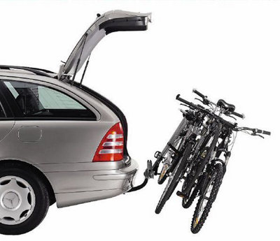 Thule HangOn 4 Bike Cycle Carrier Rack Tow Bar Mounted - 3