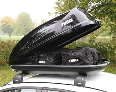 Thule Ocean 80 Roof Top Cargo Box 320 litre Gloss Black