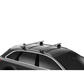 Thule Roof Rack Evo Wing Bars for Volvo XC60 2008 to 2017 with Flush Rails