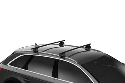 Thule Roof Rack Square Bar Evo for VW ID.4 SUV 2021- onwards Flush Rails