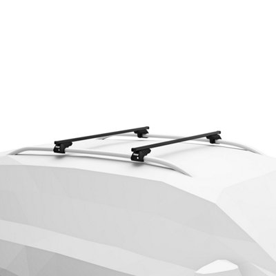 Thule Smart Rack Bars 118cm Universal Fitment for Vehicles with Open Roof Rails