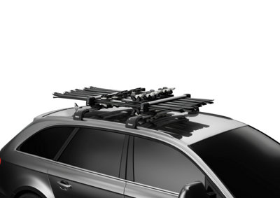 Thule SnowPack L Ski Snowboard Carrier Rack for Roof Bars 732600