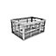 Thumbs Up Folding Crate Silver (48 x 35 x 24cm.)