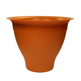 Thumbs Up Greenfields Round Planter Terracotta (One Size)