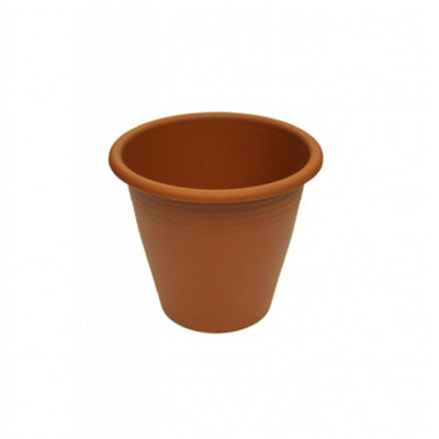 Thumbs Up Terracotta Planter Brown (One Size)