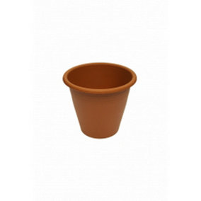 Thumbs Up Terracotta Planter Brown (One Size)