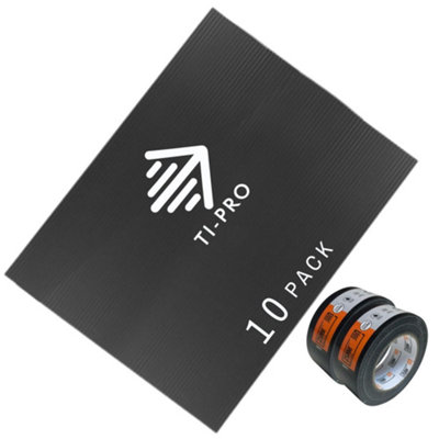 TI-PRO 10 Pack Correx Floor Protection Sheets 2.4m x 1.2m x 2mm + 2 ...