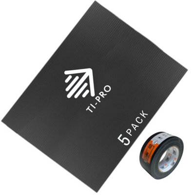 Correx Floor Protection Sheets/Rolls, Black, White, Grey, Blue, Customized