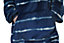 Tie dye Dark Blue Sherpa Hoodie Hooded Blanket Cosy Throw
