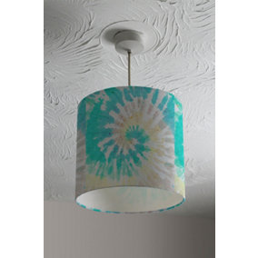 Tie dye pattern shibori print (Ceiling & Lamp Shade) / 45cm x 26cm / Ceiling Shade