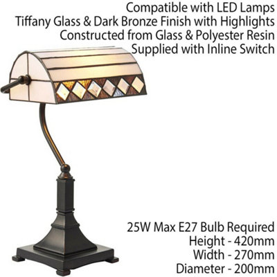 Tiffany bankers on sale desk lamp