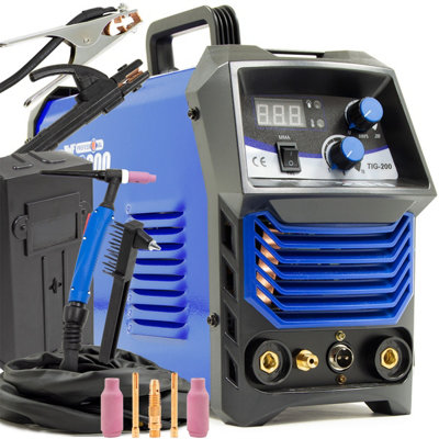 TIG DC MMA Welder Wolf Professional TIG 200 Combined