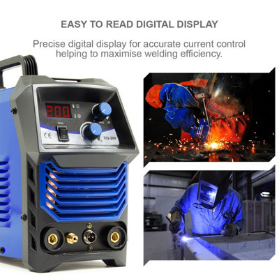 TIG DC MMA Welder Wolf Professional TIG 200 Combined - 7