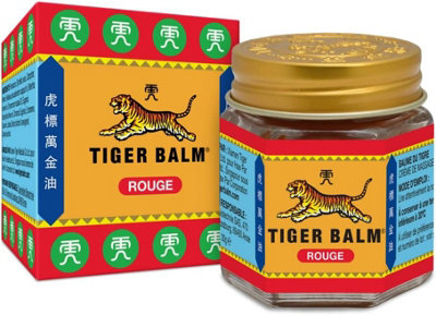 Tiger Balm Red, Warming Effect with Camphor & Menthol, for Sports ...