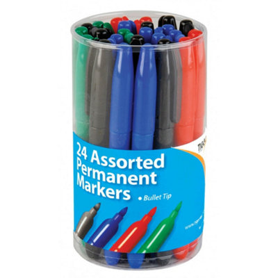 Tiger Stationery Marker (Pack of 24) Multicoloured (One Size) Price Comparisons | Compare The Build