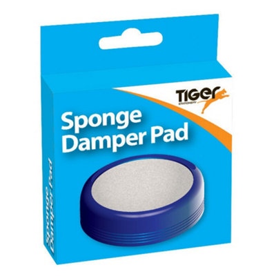 Tiger Stationery Sponge Damper Pad Blue (One Size)