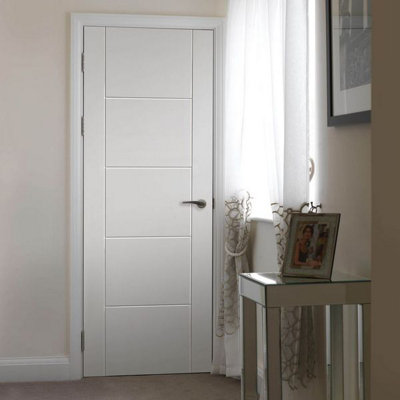 Tigris White Internal Fire Door - Finished