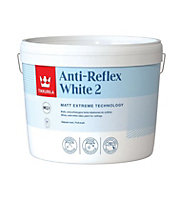 TIKKURILA Anti Reflex 2 - Flat Matt, High-Opacity, Ceiling Paint - Zero Flash - 3 litre