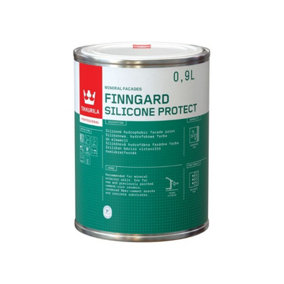 Tikkurila Finngard Silicone Protect Facade Paint - Smooth Matt Masonry Paint - 1 Litre
