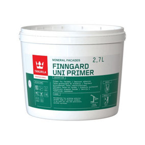Tikkurila Finngard Uni Primer - Acrylic Primer For Masonry Facades - 3 Litres