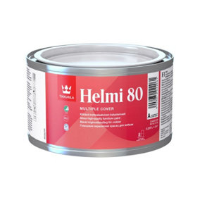 Tikkurila Helmi 80 - High Performance Gloss Paint For Furniture & Wood (Water-Based And Ultra Low VOC) - 0.25 Litres