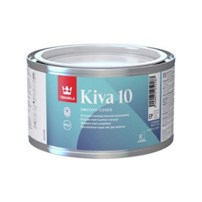 Tikkurila Kiva 10 - Matt Lacquer For Wooden Furniture, Trim, Doors & Windows - 0.25 Litre