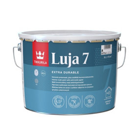 Tikkurila Luja 7 - Durable Anti Mould Matt Paint For Humid Walls (Bathroom & Kitchen) - 10 Litres