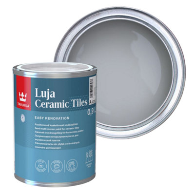 Tikkurila Luja Ceramic Tiles Paint - 1L in Homespun L498