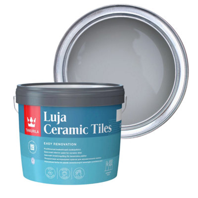 Tikkurila Luja Ceramic Tiles Paint - 3L in Homespun L498