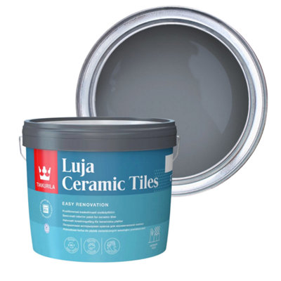 Tikkurila Luja Ceramic Tiles Paint - 3L in Surf S500