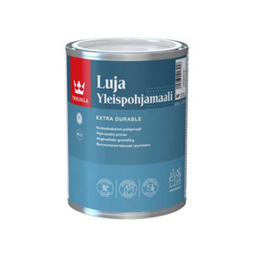 Tikkurila Luja Universal Primer - Anti Mould Primer Paint For Bathrooms & Kitchens - 1 Litre
