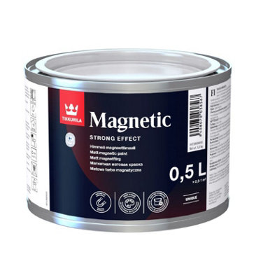 Tikkurila Magnetic - Special Effect Magnetic Interior Paint - 0.5 Litre