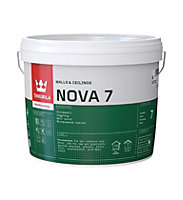 Tikkurila Nova 7 - High Opacity Matt Paint For Interior Walls & Ceilings (Water-Based) - 3 Litres