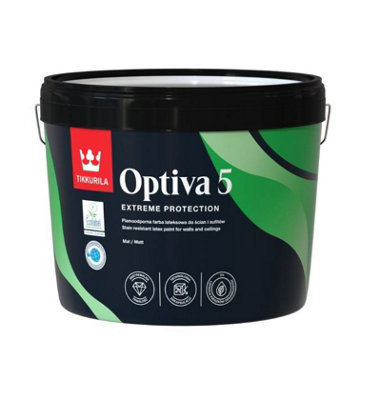 Tikkurila Optiva 5 Matt White 9L