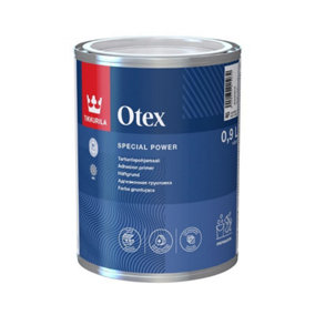 Tikkurila Otex - Quick Drying & Durable Full Matt Adhesion Primer (Solvent-Based) - 1 Litre
