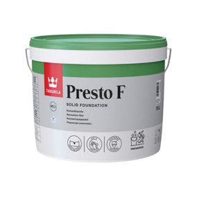 Tikkurila Presto F - Ready Mixed Renovation Filler For Walls & Ceilings (Pre-Painting Treatment) - 10 Litre