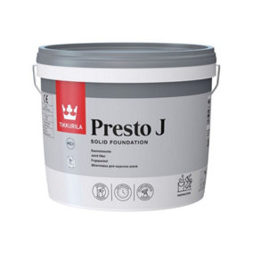 Tikkurila Presto J - Ready Mixed Filler For Gypsum Board Seams (Pre-Painting Treatment) - 3 Litres
