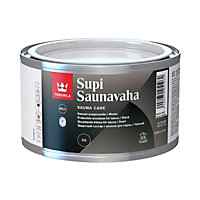 Tikkurila Supi Sauna Wax - Wax For Wooden Sauna Surfaces (Contains Natural Wax) - Black - 0.33 Litres