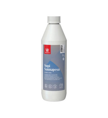 Tikkurila Supi Saunapesu - Cleaning Agent For Wooden Saunas - 1 Litre