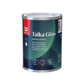 Tikkurila Taika Glow - Special Effect Glow In The Dark Lacquer Paint (Water-Based) - 1 Litre